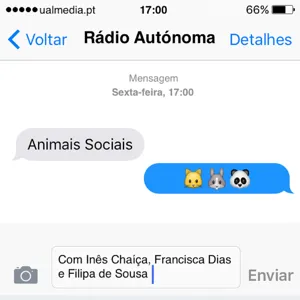 ANIMAIS SOCIAIS - 03-06-2016