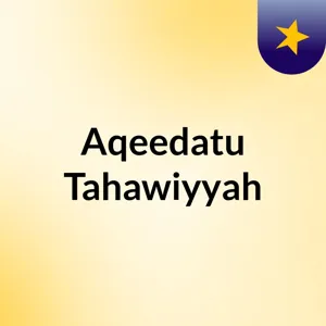 Aqeedatu Tahawiyyah