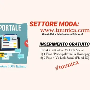 INSERIMENTO GRATUITO sul Portale Online 100% Italiano