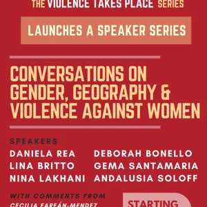 Conversations on Gender, Geography & Violence Against Women in Mexico & Central America.