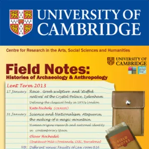 Field Notes - 20 January 2014 - Physics, Anthropology and the Cultural History of Mechanics, 1870-1930