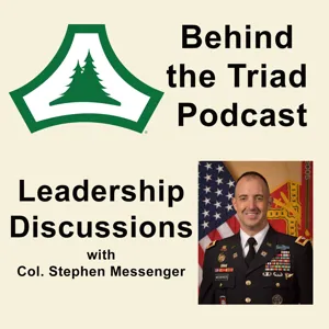 Fort McCoy Behind the Triad Leadership Podcast - CSM Raquel DiDomenico