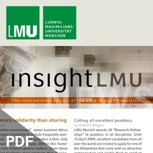 insightLMU, issue 4, 2009