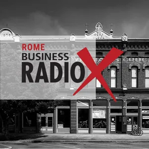 Jeanne Krueger from the Rome/Floyd Chamber of Commerce, Richard Montanaro from the UGA Small Business Development Center, and Scott Preston from Synovus Bank