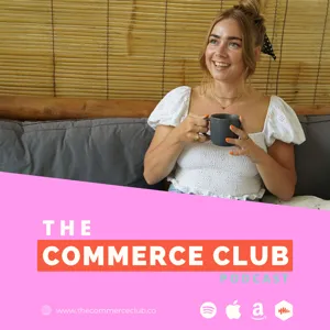 38. A week of FREE Commerce Club course content starting with "how and why you need to build a sales strategy for your ecommerce business"