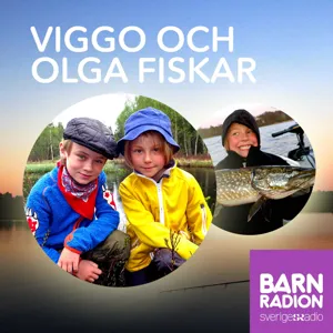 Viggo och Olga fiskar näbbgädda