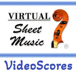 Pizzicato Polka for violin and piano by Johann Strauss, Jr. - Video Score